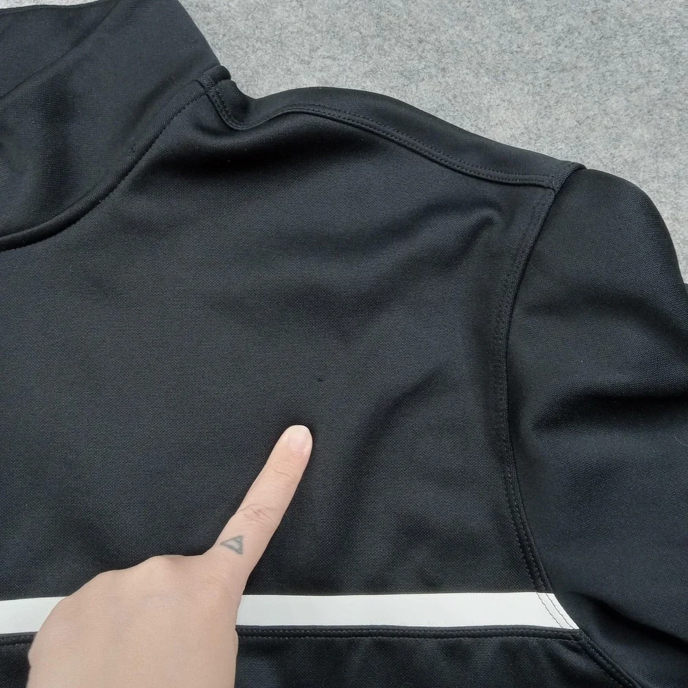 Nike Golf Sweatshirt Mens XL Black Therma-Fit 1/4 Zip Fleece Pullover 482198-010